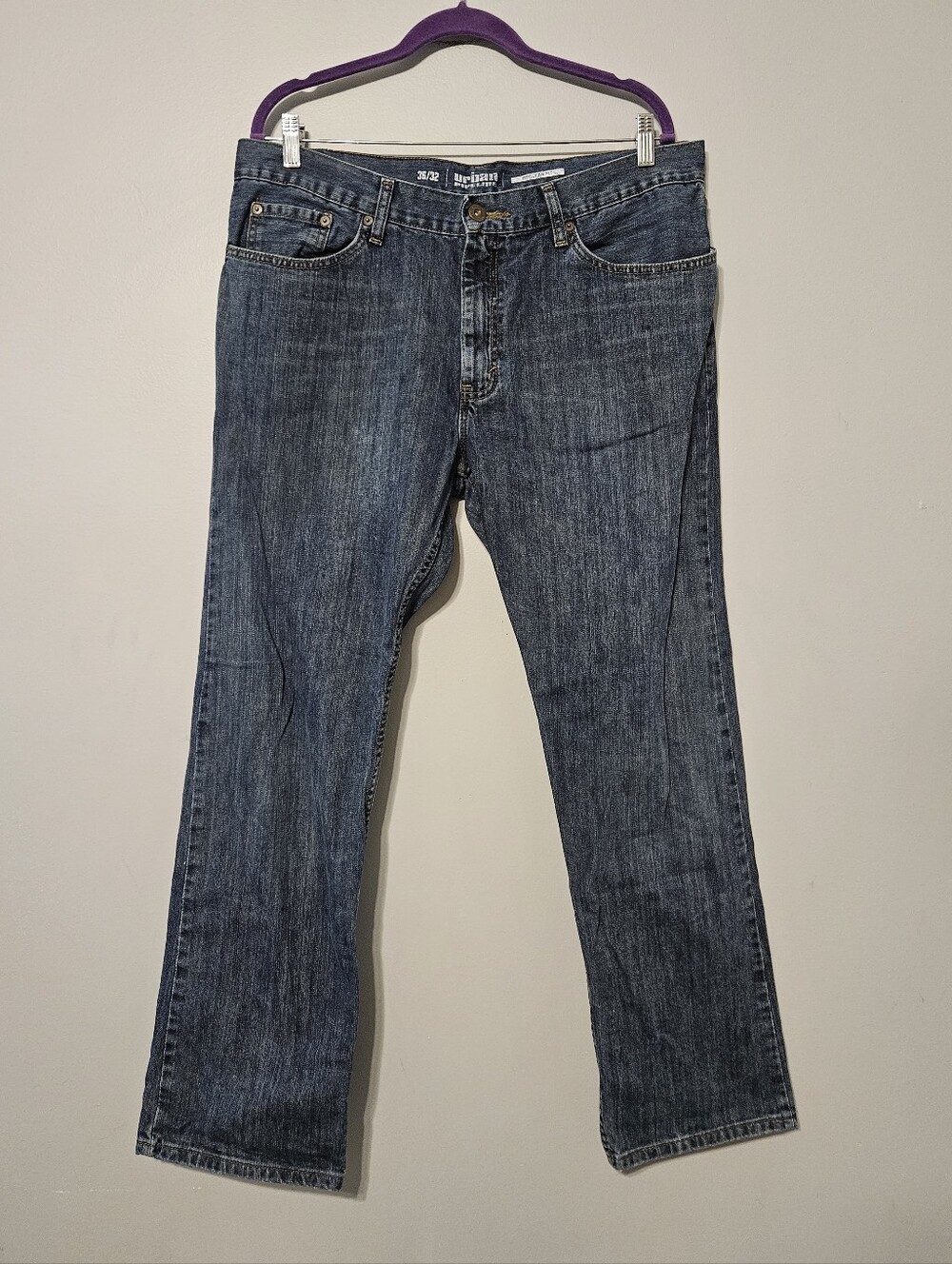 urban pipeline Straight Fit Men’s Jeans - Dark Blue